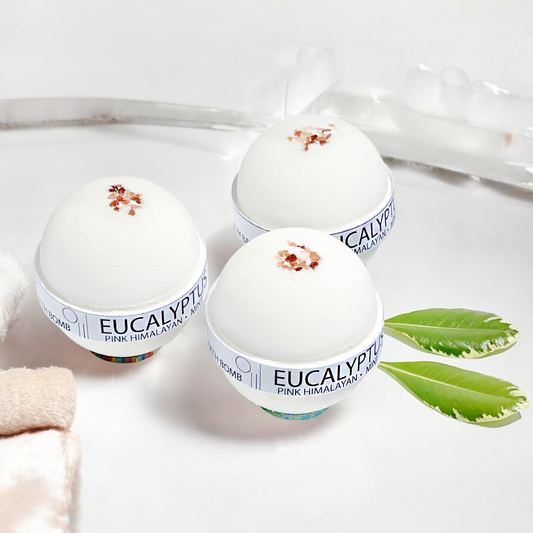 Eucalyptus Mint & Himalayan Salt Large Bath Bomb - 8oz